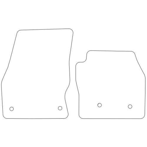 Tailored Car Mats Ford Transit Connect (Front Fixings)