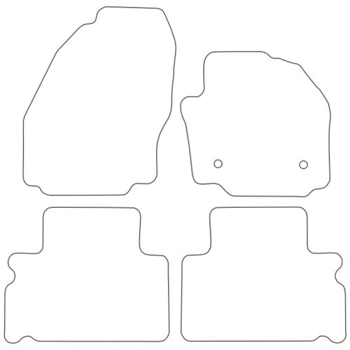Tailored Car Mats Ford S-Max (Round Fixings) 5 Seater