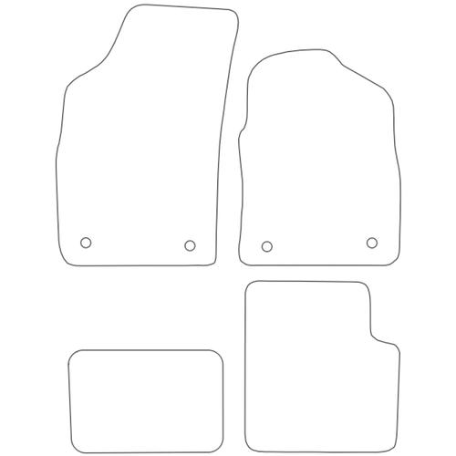 Tailored Car Mats Fiat 500 Hybrid