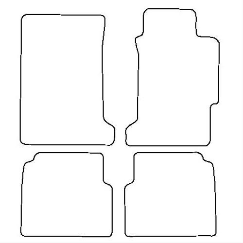 Tailored Car Mats Honda Accord 4dr