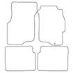 Tailored Car Mats Honda Civic 5 Dr inc Aerodeck