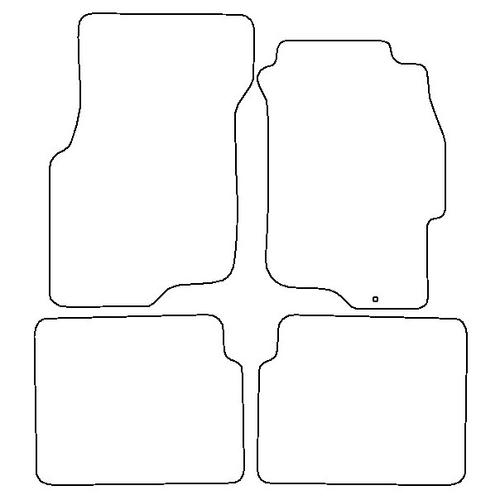 Tailored Car Mats Honda Civic 5 Dr inc Aerodeck