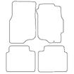 Tailored Car Mats Honda Civic 4dr inc Vti/Ls