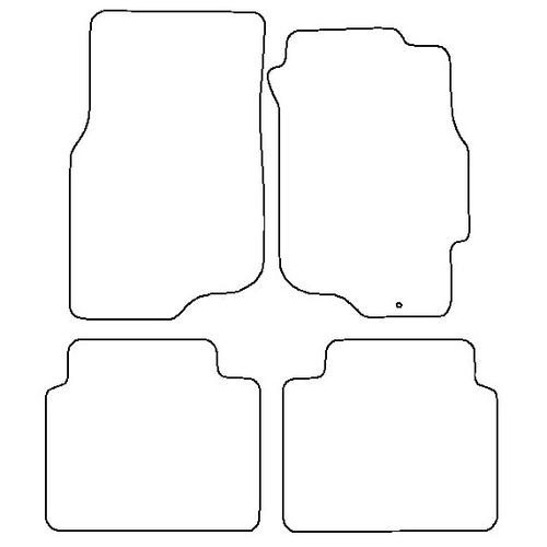 Tailored Car Mats Honda Civic 4dr inc Vti/Ls