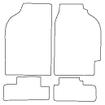 Tailored Car Mats Honda CRX / Civic CRX