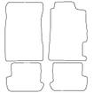 Tailored Car Mats Honda Prelude