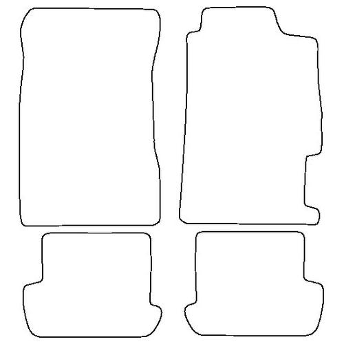 Tailored Car Mats Honda Prelude
