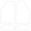 Tailored Car Mats Honda CRX inc Camm Tail