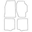 Tailored Car Mats Honda Accord 4dr