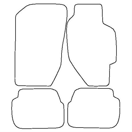 Tailored Car Mats Honda Accord 4dr
