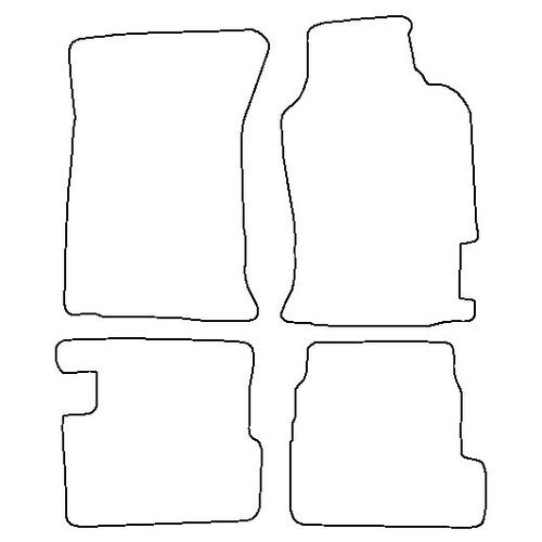 Tailored Car Mats Honda Legend Coupe