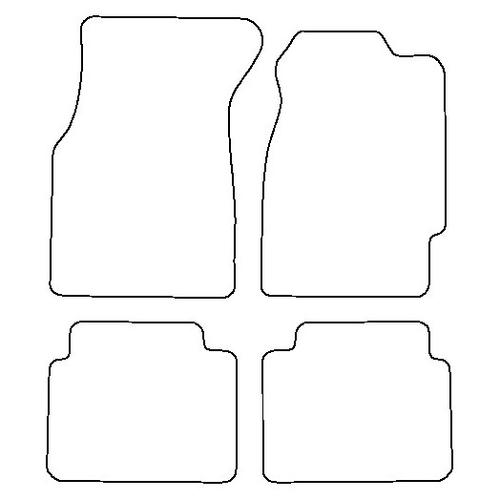 Tailored Car Mats Honda Civic 2dr Coupe