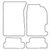 Tailored Car Mats Honda Prelude