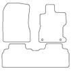 Tailored Car Mats Honda Civic Hybrid (Ima)