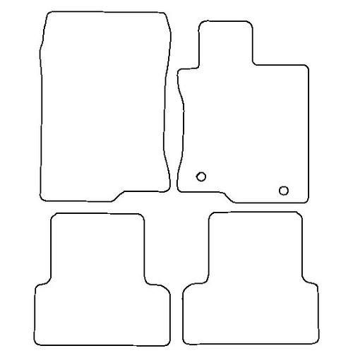 Tailored Car Mats Honda Accord 4dr