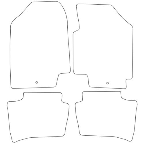 Tailored Car Mats Hyundai I20 (Single Fixing)