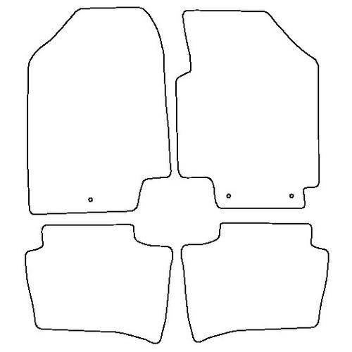 Tailored Car Mats Hyundai I20 (2 Fixings)