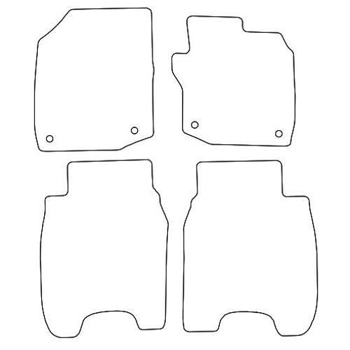 Tailored Car Mats Honda Civic 5dr Petrol