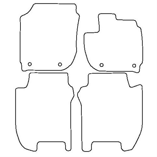 Tailored Car Mats Honda Jazz Manual