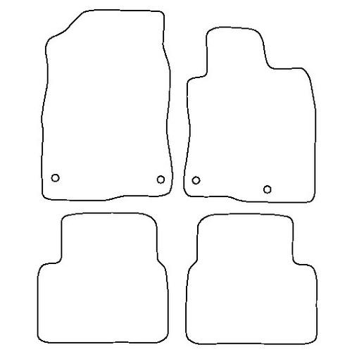 Tailored Car Mats Honda Civic 5dr