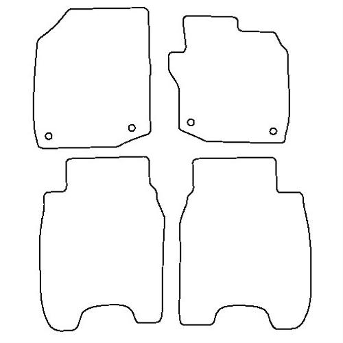 Tailored Car Mats Honda Civic 5dr