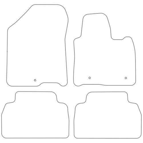 Tailored Car Mats Hyundai Santa Fe (5 Seat) Not Hybrid