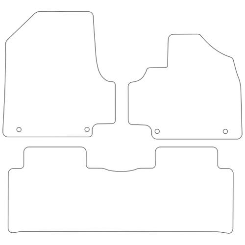 Tailored Car Mats Hyundai Ioniq 5 SUV (Electric) with Fixed Centre Console