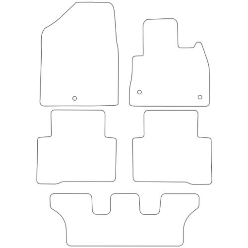 Tailored Car Mats Hyundai Santa Fe (7 Seat)
