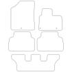 Tailored Car Mats Hyundai Santa Fe (7 Seat) Hybrid