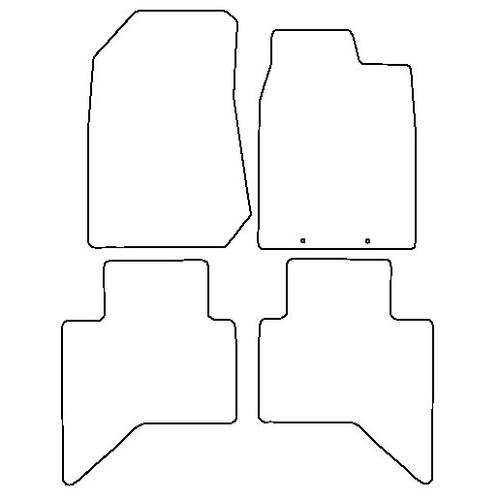 Tailored Car Mats Isuzu D-Max
