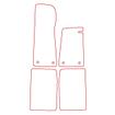 Tailored Car Mats Jaguar XJ Series 3 (V12)