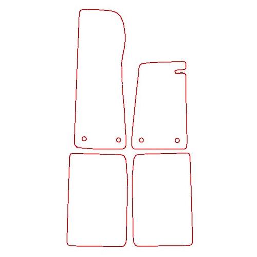 Tailored Car Mats Jaguar XJ Series 3 (V12)