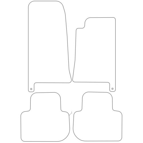Tailored Car Mats Jaguar XJ Series (X300)