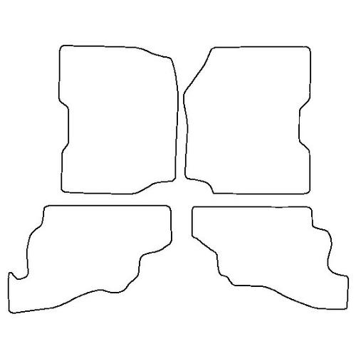 Tailored Car Mats Jeep Wrangler (YJ)