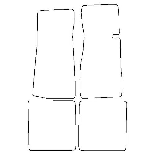 Tailored Car Mats Jaguar XJ Series 3 (XJ6)