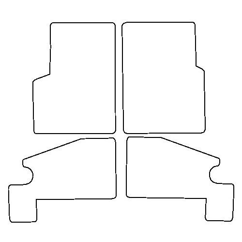 Tailored Car Mats Jeep Wrangler (TJ)