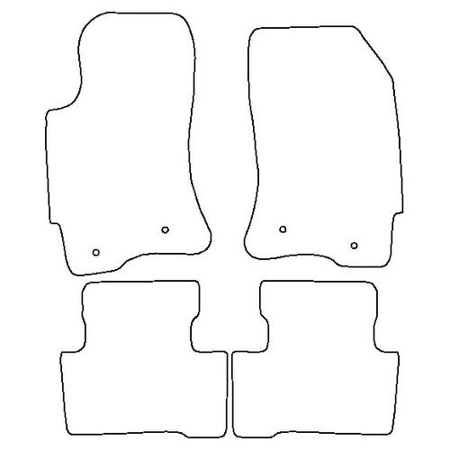 Tailored Car Mats Jaguar X-Type (X400) 2.0/2.2
