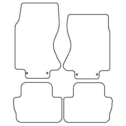 Tailored Car Mats Jaguar S-Type (X200) Manual