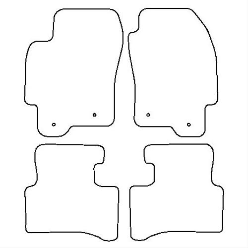 Tailored Car Mats Jaguar X-Type (X400) 2.0/2.2