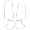 Tailored Car Mats Jaguar XK (X100) Coupe/Convertible (Two Eyelets)