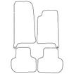 Tailored Car Mats Jaguar XJ8 (X308) Saloon