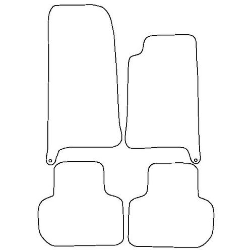 Tailored Car Mats Jaguar XJ8 (X308) Saloon