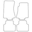Tailored Car Mats Jaguar XJ Series (X350)