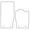 Tailored Car Mats Jaguar XK (X150) Coupe/Convertible