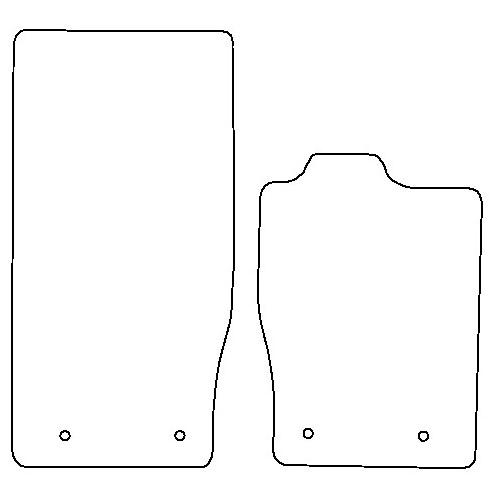 Tailored Car Mats Jaguar XK (X150) Coupe/Convertible