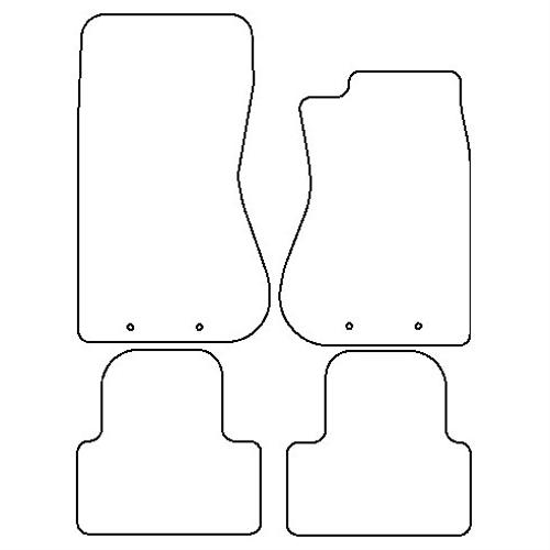 Tailored Car Mats Jaguar S-Type (X200) Automatic