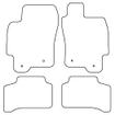 Tailored Car Mats Jaguar X-Type (X400) 2.5/3.0