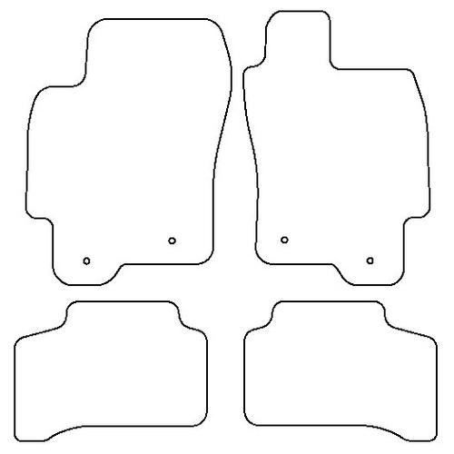 Tailored Car Mats Jaguar X-Type (X400) 2.5/3.0