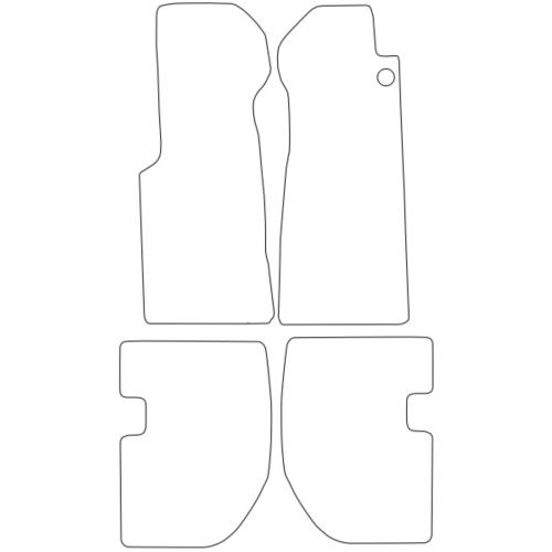Tailored Car Mats Jaguar XJ-S / XJS Face Lift Model