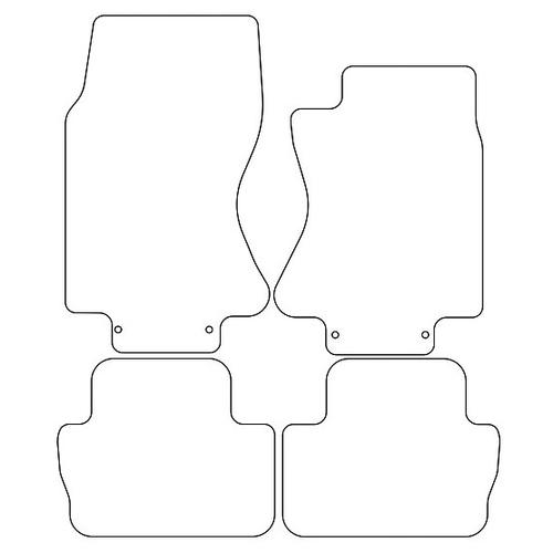 Tailored Car Mats Jaguar S-Type (X200) Automatic